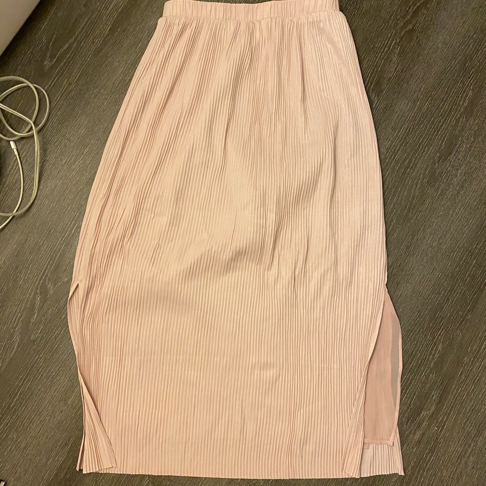 Wilfred Pink Midi Skirt